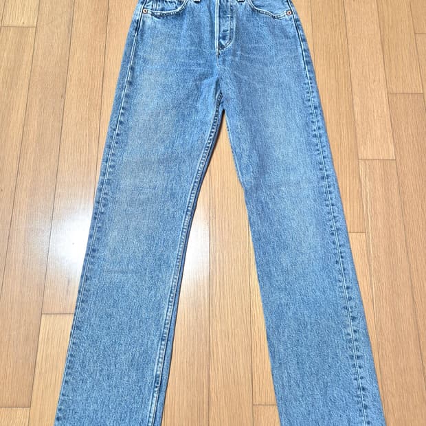 여성 90s 리바이스 501 데님 바지