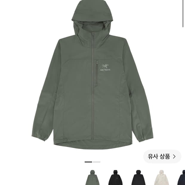 아크테릭스 스쿼미시 후디 포리지 M