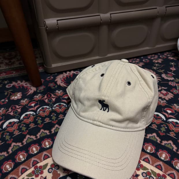 A&F 아베크롬비 베이지 볼캡🇺🇸