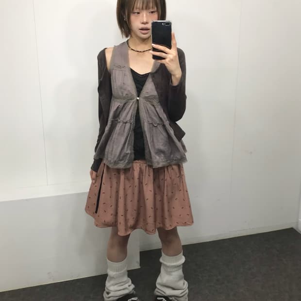 𖤐 로즈브라운 모리걸set𖤐 