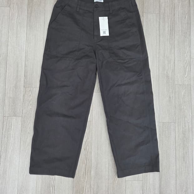 더니트컴퍼니 퍼티그 팬츠 바지 차콜 L, 34 유니클로 무탠다드 쿠어