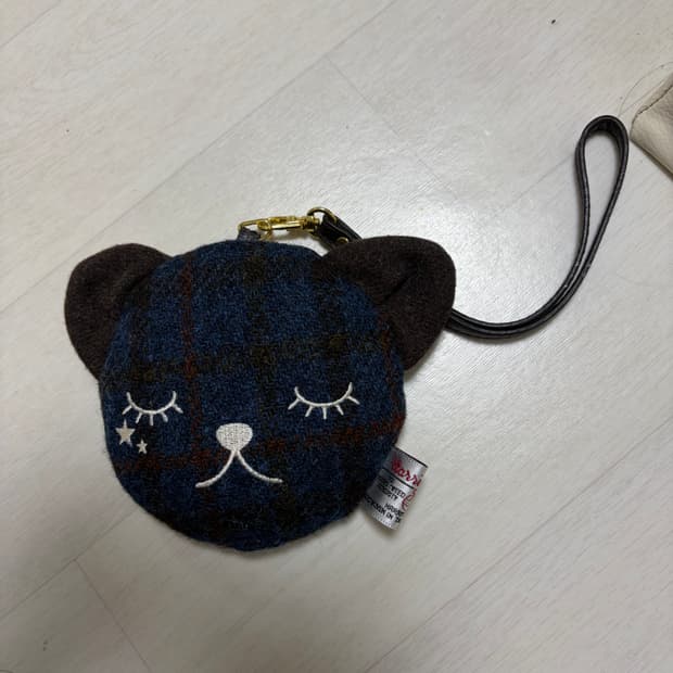 Harristweed 곰돌이동전지갑 