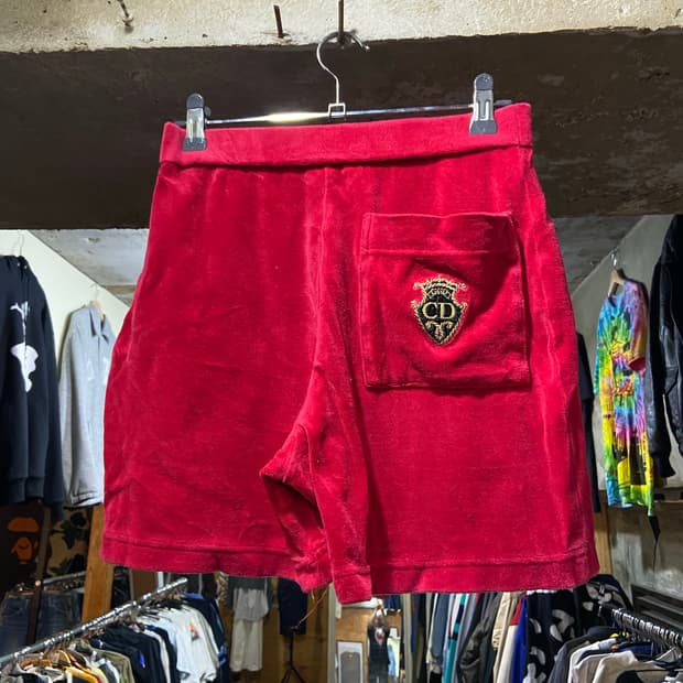 90s Christian Dior 크리스찬 디올 테리 원단 팬츠