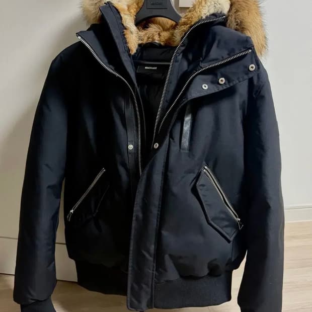 [정품/38] 맥케이지 딕슨 블랙 브라운퍼