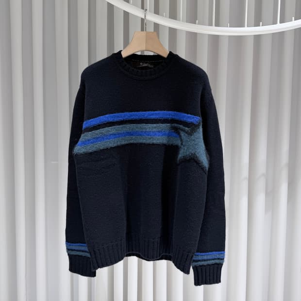 52 / 로로피아나 캐시미어 셀레리나 라운드넥 니트