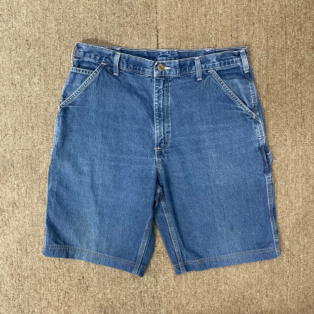(36) Carhartt 칼하트 컷오프 데님 반바지 