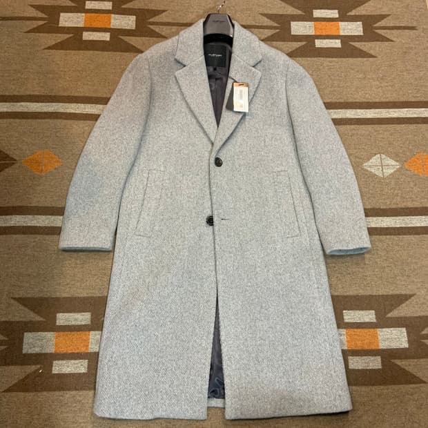 새상품)질스튜어트 24fw 이태리 텍스코 캐시미어100% 코트 L 105