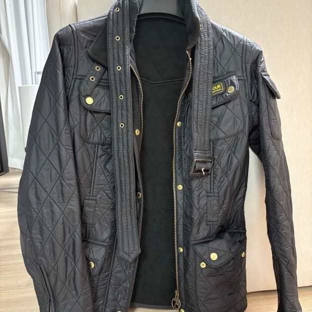 바버 퀼팅 자켓