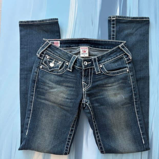 true religion lowrise jeans