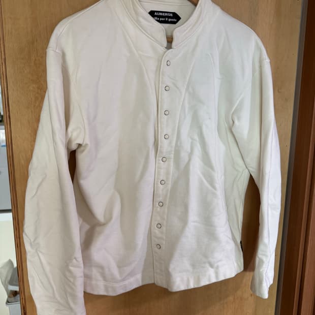 오베르쥬 Perle 코튼 스웨트 가디건