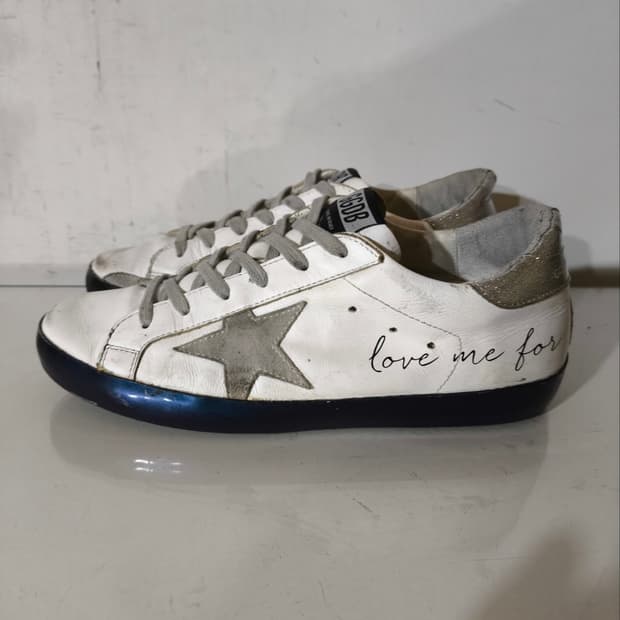 38 250mm 골든구스 슈퍼스타 레터링