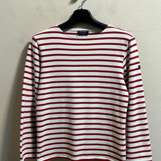 세인트제임스 클래식 스트라이프 롱슬리브 티셔츠