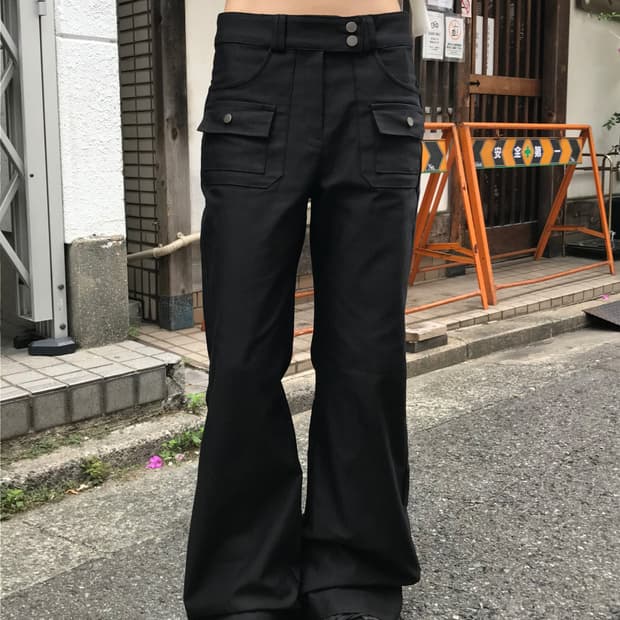 우화 front pocket work pants