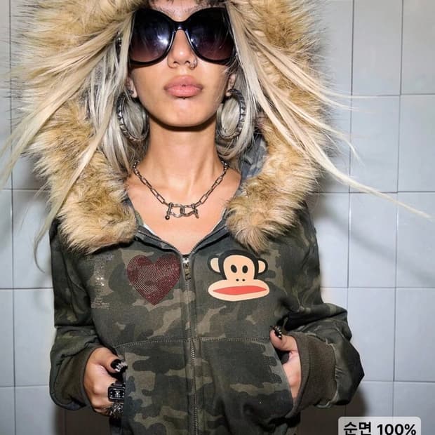 Paul Frank X ROMWE 후드집업s 상품이미지1