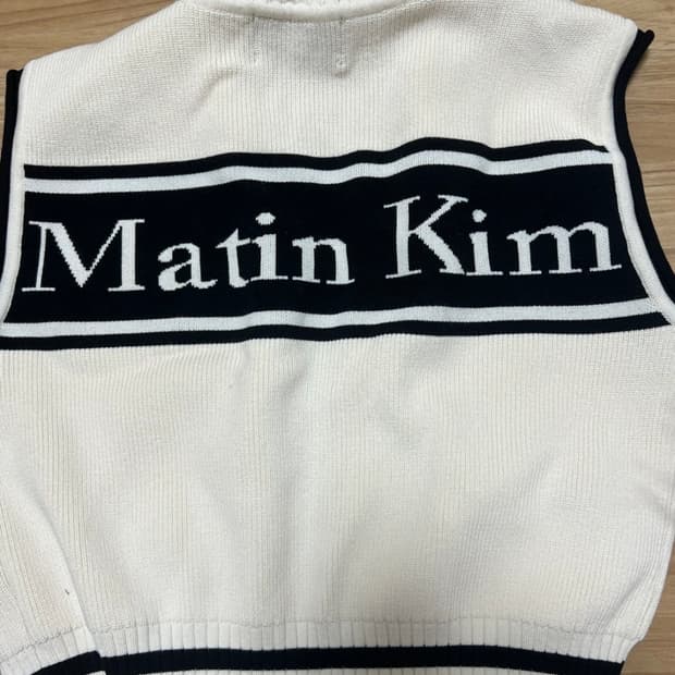 마뗑킴 니트 조끼