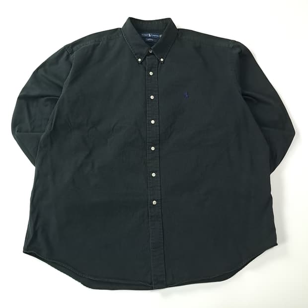 CJ348 2XL 폴로 블레이크핏 90s 페이디드블랙 셔츠 남방