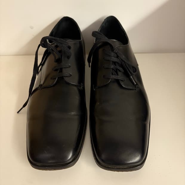 Cos Square Toe Derby Shoes
