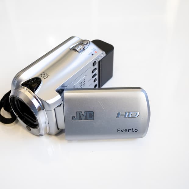 JVC GZ HD500-S / 빈티지 디지털 캠코더