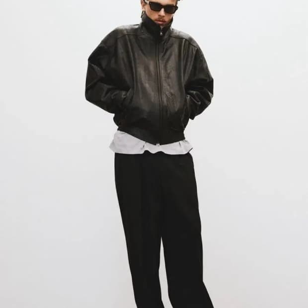 렉토 빈티지 크랙 레더 M