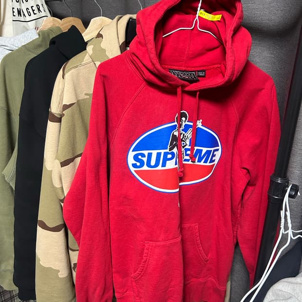 [M] 슈프림 히스테릭글래머 후드