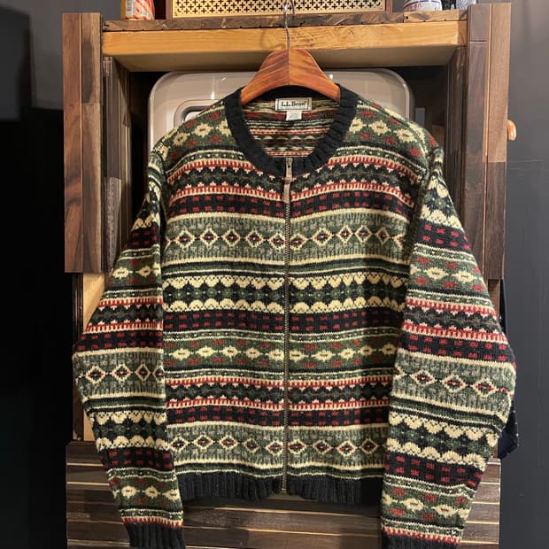 엘엘빈 니트집업