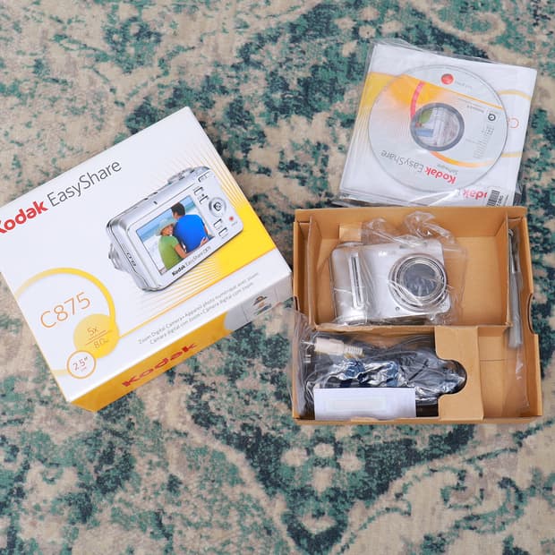 Kodak 코닥 이지쉐어 뉴진스디카 C875 풀박스 새상품