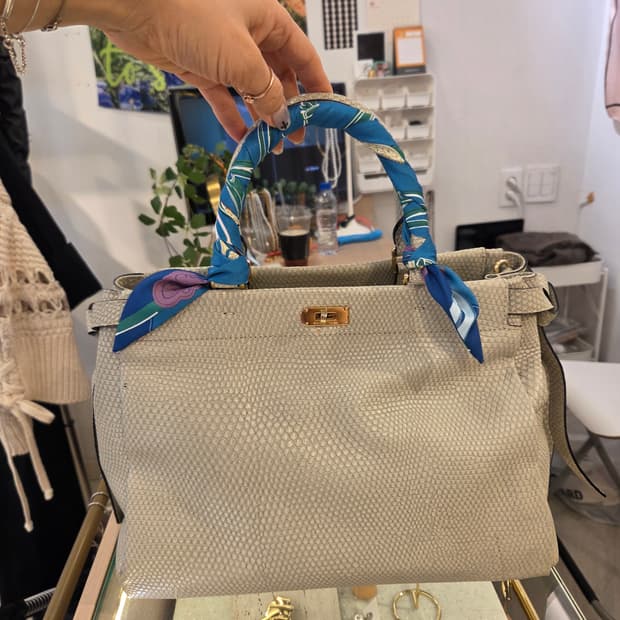 사만사타바사 래더 크로스백