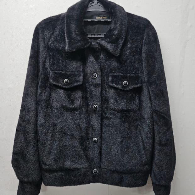 조르쥬레쉬(Georges Rech)의 블랙 퍼 자켓  55