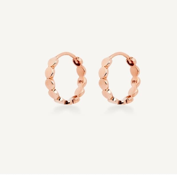 14k골드 원터치 귀걸이