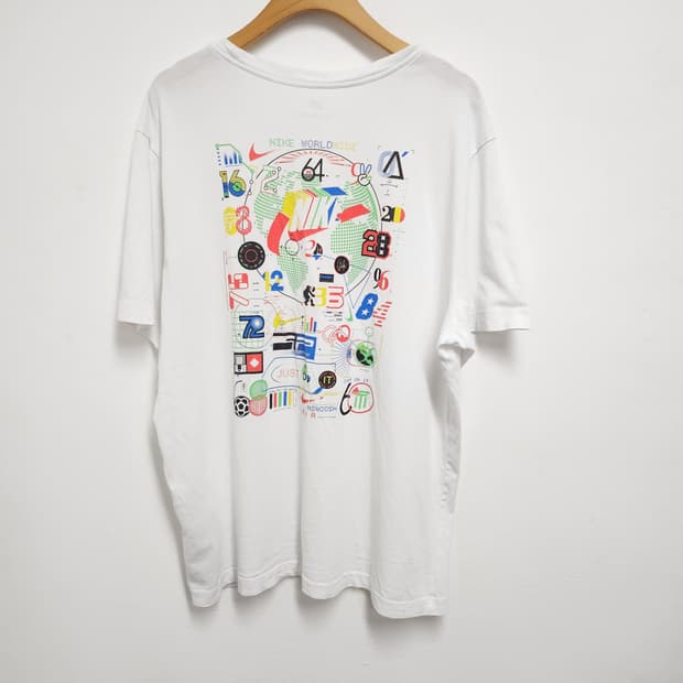 [2XL] 나이키 프린팅 반팔티