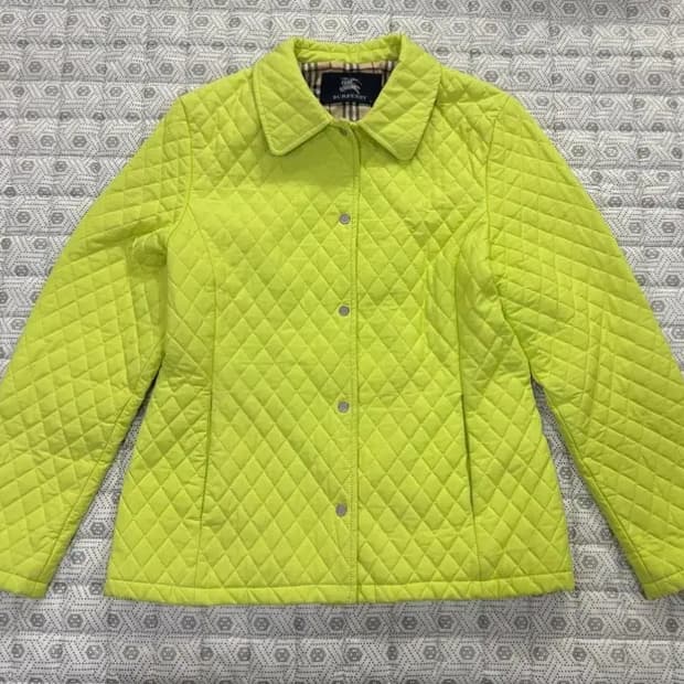 정품 버버리 퀄팅 자켓 ~55