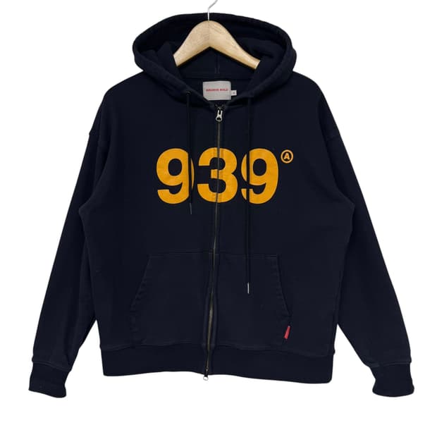 아카이브볼드 939 로고 후드집업