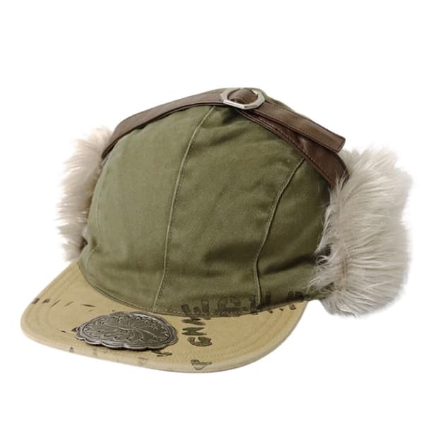 캐피탈 무라치노 브림필드 헌터 캡 카키