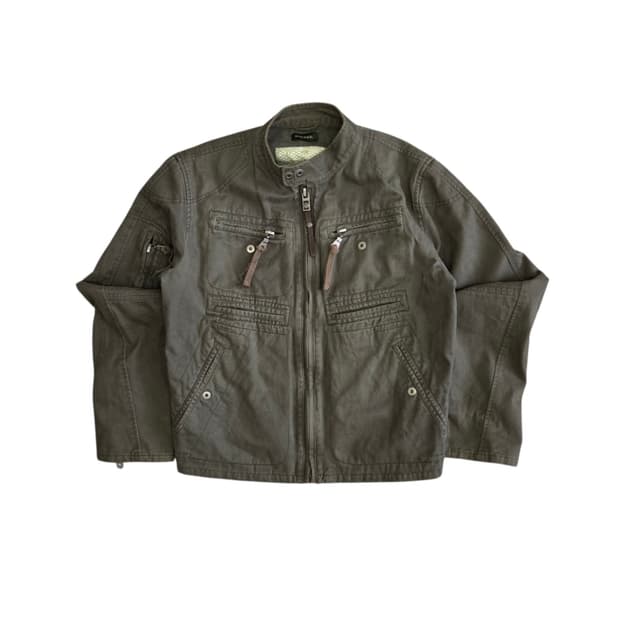 Diesel 디젤 빈티지 라이더 바이크 자켓