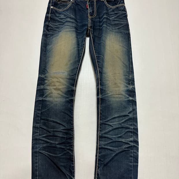 Japanese curve washed denim