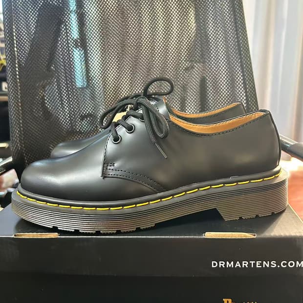 닥터마틴 1461 스무스 옥스포드 슈즈 블랙 207MM