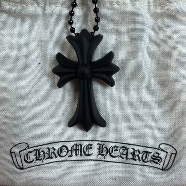 크롬하츠 실리크롬 블랙 목걸이