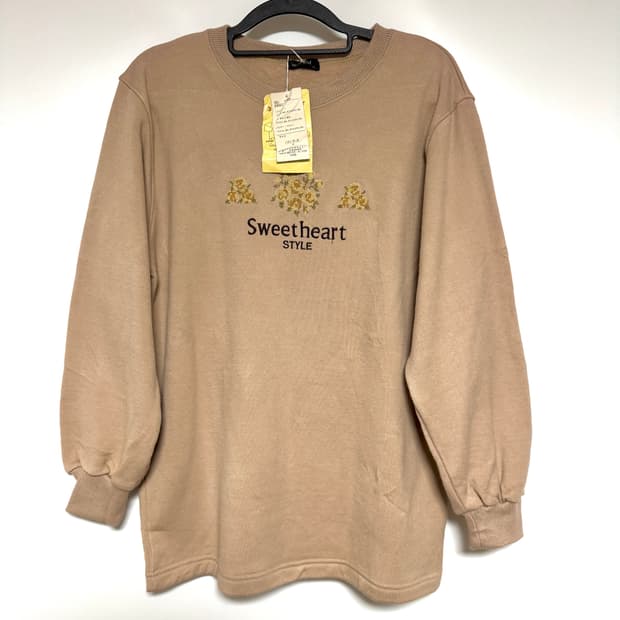 일본 waiwai 스위트하트 맨투맨 95-100 새상품