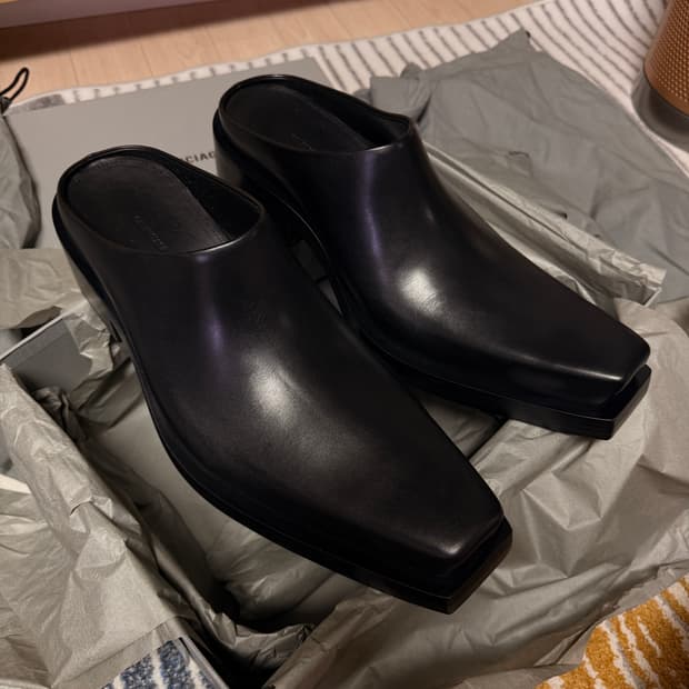 Balenciaga 발렌시아가 산티아고 뮬 블랙