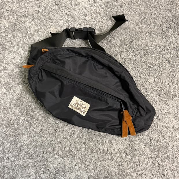 80s 구로고 그레고리 힙색 웨이스트백