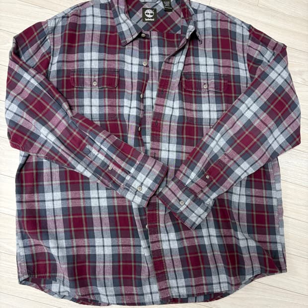 팀버랜드 체크남방 XL