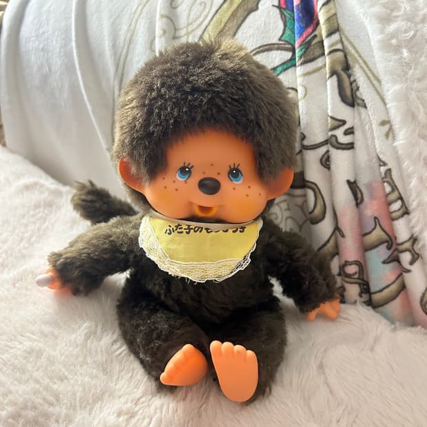 고전 레트로 파란눈 몬치치