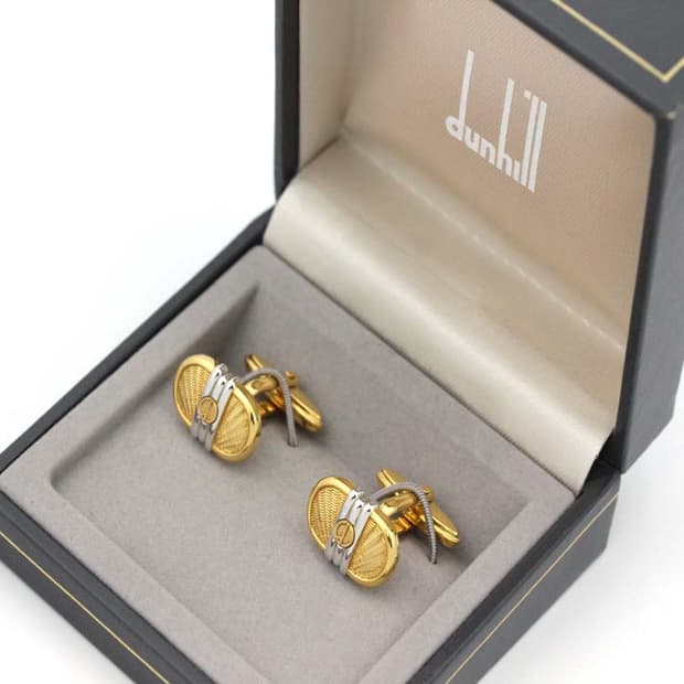 던힐 A등급 남자 명품 커프스 빈티지