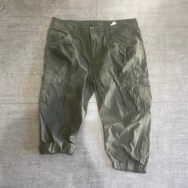일본빈티지 Uniqlo 유니클로 올드스쿨아메카지스트릿 버뮤다카고팬츠