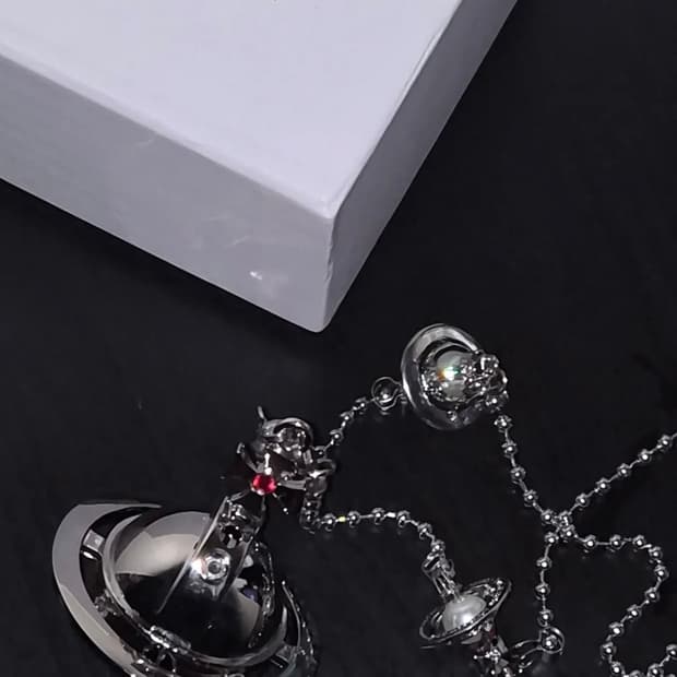 비비안 웨스트우드 나나 ORB 라이터 목걸이