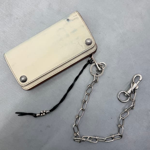 큐스레더+필앤리프트 체인 장지갑