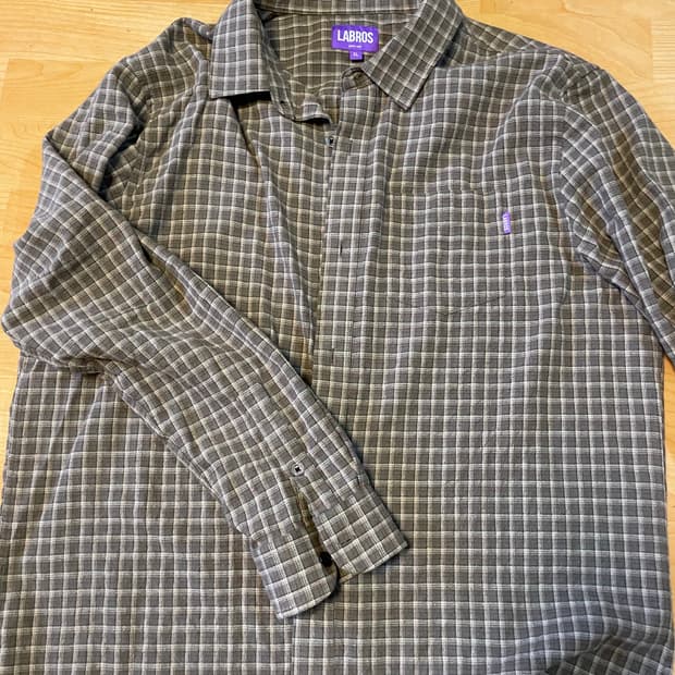 라브로스 체크셔츠 XL