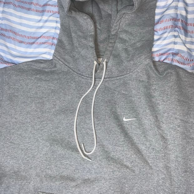 나이키 nrg후드 그레이