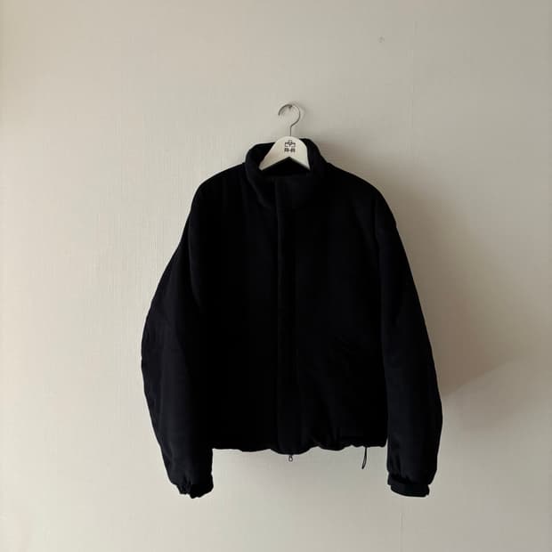 [2] 폴리테루 울 푸퍼 자켓 다크 네이비