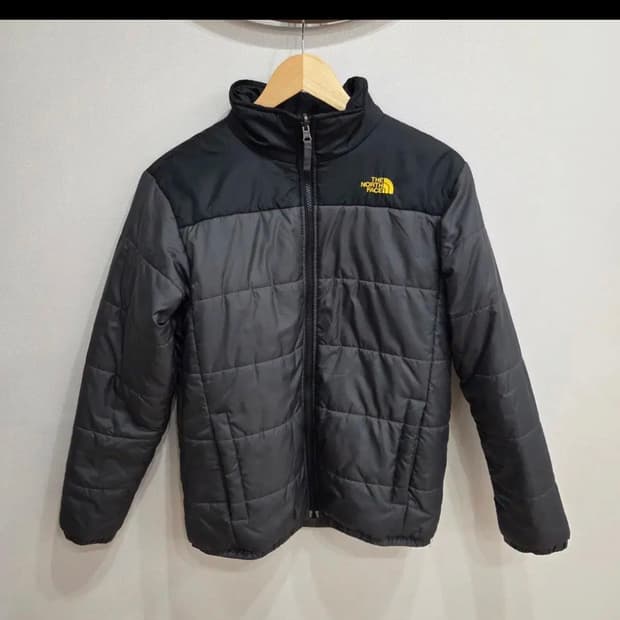 노스페이스 블랙 여성 패딩 점퍼 XL